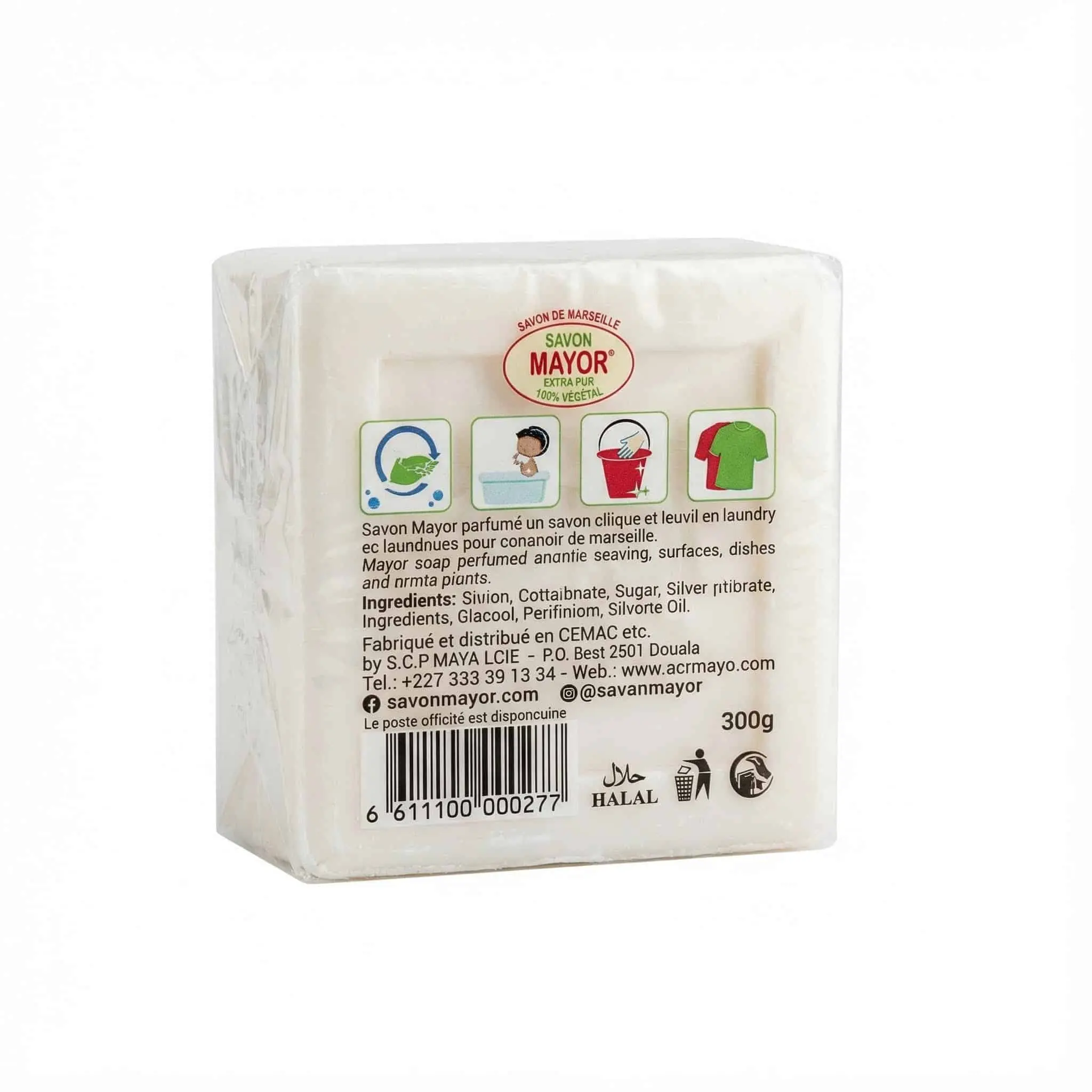 savon de menage Mayor blanc parfume pour entretien maison